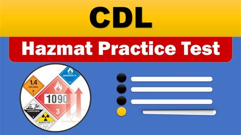 hazardous materials practice test 2023